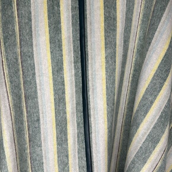 NWT SIMKHAI Cypress Stripe Sam Wool Fringe Poncho One-Size - Picture 9 of 14